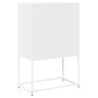 Aparador de acero blanco 68x39x107 cm de , Aparadores - Ref: Foro24-853349, Precio: 101,82 €, Descuento: %