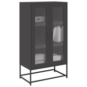 Aparador de acero negro 68x39x123 cm von , Sideboards - Ref: Foro24-853356, Preis: 137,65 €, Rabatt: %