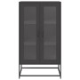 Aparador de acero negro 68x39x123 cm de , Aparadores - Ref: Foro24-853356, Precio: 141,67 €, Descuento: %