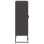 Aparador de acero negro 68x39x123 cm de , Aparadores - Ref: Foro24-853356, Precio: 141,67 €, Descuento: %