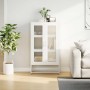 Aparador de acero blanco 68x39x123 cm by , Sideboards - Ref: Foro24-853361, Price: 176,26 €, Discount: %
