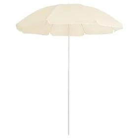 Sombrilla de jardín con poste de acero color arena 180 cm de vidaXL, Sombrillas - Ref: Foro24-315540, Precio: 25,74 €, Descue...