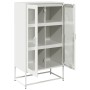 Aparador de acero blanco 68x39x123 cm by , Sideboards - Ref: Foro24-853361, Price: 176,26 €, Discount: %