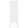 Aparador de acero blanco 68x39x123 cm by , Sideboards - Ref: Foro24-853361, Price: 176,26 €, Discount: %