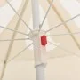 Garden umbrella with sand-colored steel pole, 180 cm. by vidaXL, Umbrellas - Ref: Foro24-315540, Price: 30,77 €, Discount: %