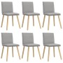 Sillas de comedor 6 uds tela gris nube von , Essstühle - Ref: Foro24-3315634, Preis: 318,41 €, Rabatt: %