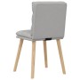 Sillas de comedor 4 uds tela gris nube von , Essstühle - Ref: Foro24-3315402, Preis: 217,38 €, Rabatt: %