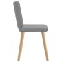 Sillas de comedor 4 unidades tela gris claro von , Essstühle - Ref: Foro24-3315297, Preis: 199,80 €, Rabatt: %