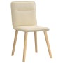 Sillas de comedor 4 unidades tela color crema von , Essstühle - Ref: Foro24-3315327, Preis: 203,05 €, Rabatt: %