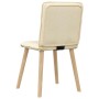Sillas de comedor 4 unidades tela color crema von , Essstühle - Ref: Foro24-3315327, Preis: 203,05 €, Rabatt: %