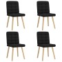 Sillas de comedor 4 unidades tela negras von , Essstühle - Ref: Foro24-3315193, Preis: 205,47 €, Rabatt: %
