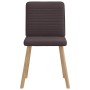 Sillas de comedor 4 unidades tela marrón oscuro von , Essstühle - Ref: Foro24-3315248, Preis: 200,85 €, Rabatt: %