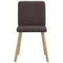 Sillas de comedor 6 unidades tela marrón oscuro von , Essstühle - Ref: Foro24-3315518, Preis: 300,10 €, Rabatt: %