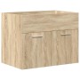Mueble de baño con lavabo incorporado y grifo roble Sonoma von , Badezimmermöbel - Ref: Foro24-3325014, Preis: 198,66 €, Raba...