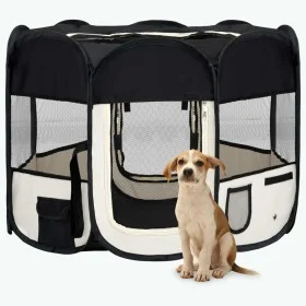 Parque de perros plegable bolsa de transporte negro 90x90x58 cm by vidaXL, Dog kennels and fences - Ref: Foro24-171005, Price...
