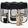 Parque de perros plegable bolsa de transporte negro 90x90x58 cm von vidaXL, Hundehütten und Zäune - Ref: Foro24-171005, Preis...