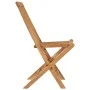 Sillas de jardín plegables 2 unidades madera maciza de teca de vidaXL, Sillas de jardín - Ref: Foro24-315441, Precio: 120,52 ...