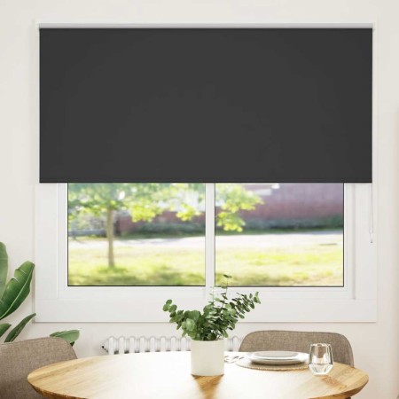 Estor Enrollable Opaco negro 150x175 cm Tela Ancho 146,6 cm von , Jalousien und Jalousien - Ref: Foro24-4010904, Preis: 41,35...