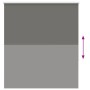 Estor Enrollable Opaco gris 135x130 cm Tela Ancho 131,6 cm by , Blinds and blinds - Ref: Foro24-4011109, Price: 27,95 €, Disc...