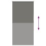 Estor Enrollable Opaco gris 75x175 cm Tela Ancho 70,7 cm by , Blinds and blinds - Ref: Foro24-4011149, Price: 21,71 €, Discou...