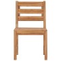 Gartenstühle 2 Einheiten aus massivem Teakholz von vidaXL, Gartenstühle - Ref: Foro24-315614, Preis: 139,49 €, Rabatt: %