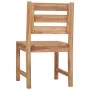 Gartenstühle 2 Einheiten aus massivem Teakholz von vidaXL, Gartenstühle - Ref: Foro24-315614, Preis: 138,10 €, Rabatt: %