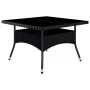 Garden dining set 9 pieces PE rattan and black acacia wood by vidaXL, Garden sets - Ref: Foro24-3058344, Price: 657,90 €, Dis...