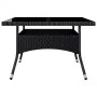 Garden dining set 9 pieces PE rattan and black acacia wood by vidaXL, Garden sets - Ref: Foro24-3058344, Price: 657,90 €, Dis...