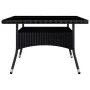 Garden dining set 9 pieces PE rattan and black acacia wood by vidaXL, Garden sets - Ref: Foro24-3058344, Price: 657,90 €, Dis...