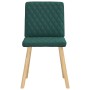Sillas de comedor 6 unidades tela verde oscuro von , Essstühle - Ref: Foro24-3315496, Preis: 302,98 €, Rabatt: %