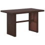 Set muebles de jardín 3 pzas con cojines ratán sintético marrón by , Garden sets - Ref: Foro24-43914, Price: 362,67 €, Discou...