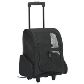 Black Multipurpose Folding Pet Cart by vidaXL, pet strollers - Ref: Foro24-171019, Price: 58,38 €, Discount: %