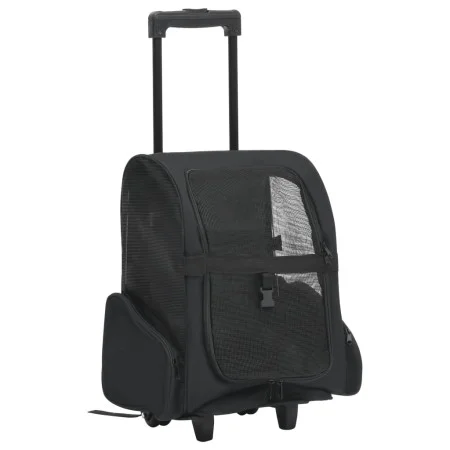 Black Multipurpose Folding Pet Cart by vidaXL, pet strollers - Ref: Foro24-171019, Price: 58,38 €, Discount: %