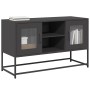 Mueble para TV de acero negro 100,5x39x60,5 cm von , TV-Möbel - Ref: Foro24-853380, Preis: 87,42 €, Rabatt: %