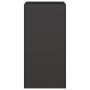 Jardinera de acero laminado en frío negro 40x40x80 cm von , Töpfe und Pflanzgefäße - Ref: Foro24-860703, Preis: 103,03 €, Rab...