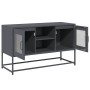 Mueble para TV de acero gris antracita 100,5x39x60,5 cm von , TV-Möbel - Ref: Foro24-853382, Preis: 92,06 €, Rabatt: %