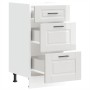 Mueble bajo de cocina Porto alto brillo blanco von , Küchenschränke - Ref: Foro24-854222, Preis: 100,32 €, Rabatt: %
