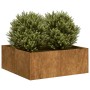 Jardinera oxidada acero corten 80x80x30 cm von , Töpfe und Pflanzgefäße - Ref: Foro24-860807, Preis: 63,13 €, Rabatt: %