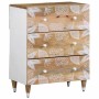 Aparadores 2 uds de madera maciza de mango 60x33,5x75 cm von , Schließfächer und Lagerschränke - Ref: Foro24-3310133, Preis: ...