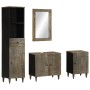 Conjunto de muebles de baño 4 piezas madera maciza de mango von , Badezimmermöbel - Ref: Foro24-3310020, Preis: 385,01 €, Rab...