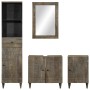 Conjunto de muebles de baño 4 piezas madera maciza de mango von , Badezimmermöbel - Ref: Foro24-3310020, Preis: 385,01 €, Rab...