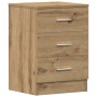 Mesitas de noche 2 uds madera roble artisan 38x35x55 cm by , Nightstands - Ref: Foro24-861127, Price: 108,65 €, Discount: %