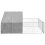 Caseta perros exterior con corral 4x3x1,9 m acero galvanizado von , Hundehütten - Ref: Foro24-3329241, Preis: 218,22 €, Rabat...