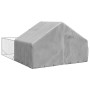 Caseta perros exterior con corral 4x3x1,9 m acero galvanizado von , Hundehütten - Ref: Foro24-3329241, Preis: 218,22 €, Rabat...