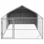 Caseta perros exterior con corral 5x2x1,5 m acero galvanizado von , Hundehütten - Ref: Foro24-3329236, Preis: 197,29 €, Rabat...