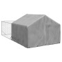 Caseta perros exterior con corral 5x2x1,5 m acero galvanizado von , Hundehütten - Ref: Foro24-3329236, Preis: 197,29 €, Rabat...