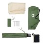 Cortaviento de camping impermeable verde 508x130 cm de , Paravientos - Ref: Foro24-4009660, Precio: 33,63 €, Descuento: %