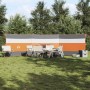 Cortaviento de camping impermeable gris naranja 508x130 cm de , Paravientos - Ref: Foro24-4009662, Precio: 33,63 €, Descuento: %