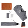 Cortaviento de camping impermeable gris naranja 508x130 cm de , Paravientos - Ref: Foro24-4009662, Precio: 33,63 €, Descuento: %