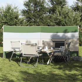 Cortaviento de camping impermeable verde 340x130 cm by , Windbreaks - Ref: Foro24-4009657, Price: 28,22 €, Discount: %